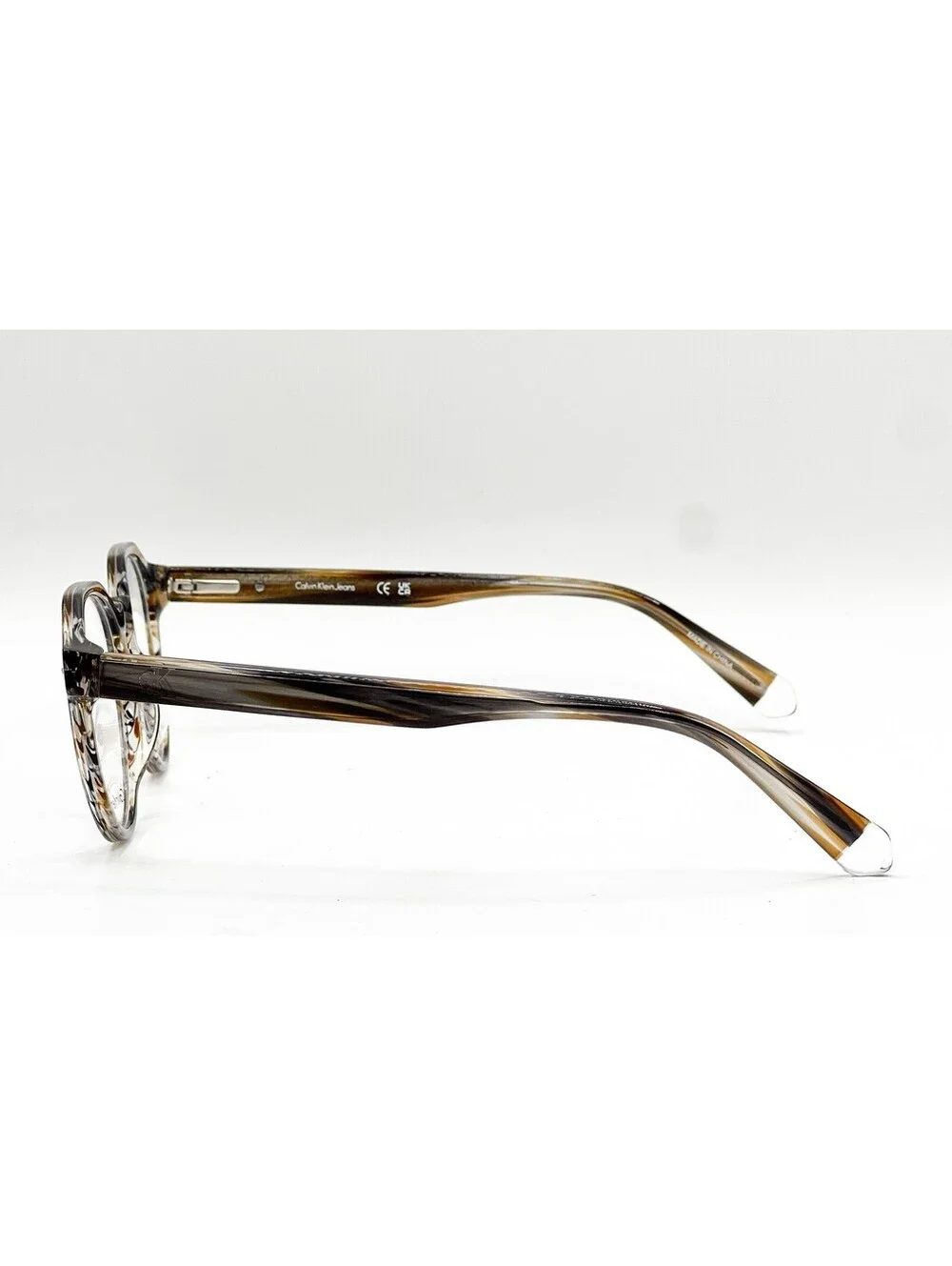 Calvin Klein Jeans Ckj23627 259 Brown Round Authentic Eyeglass Frames 51-19